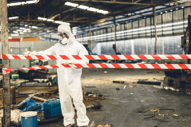 Professional Trauma Scene Cleanup technician working in Palmer, TX